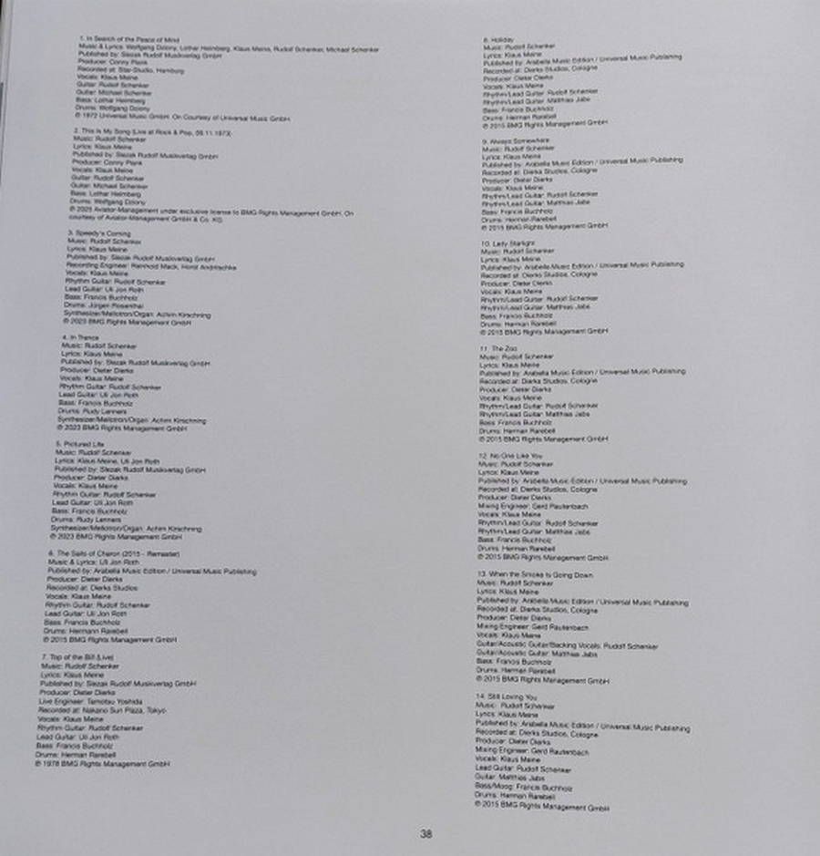 Scorpions – From The First Sting (2LP color+2CD)